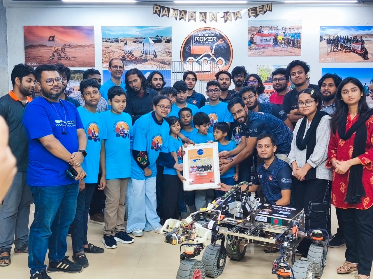 A Tour to UIU Mars Rover