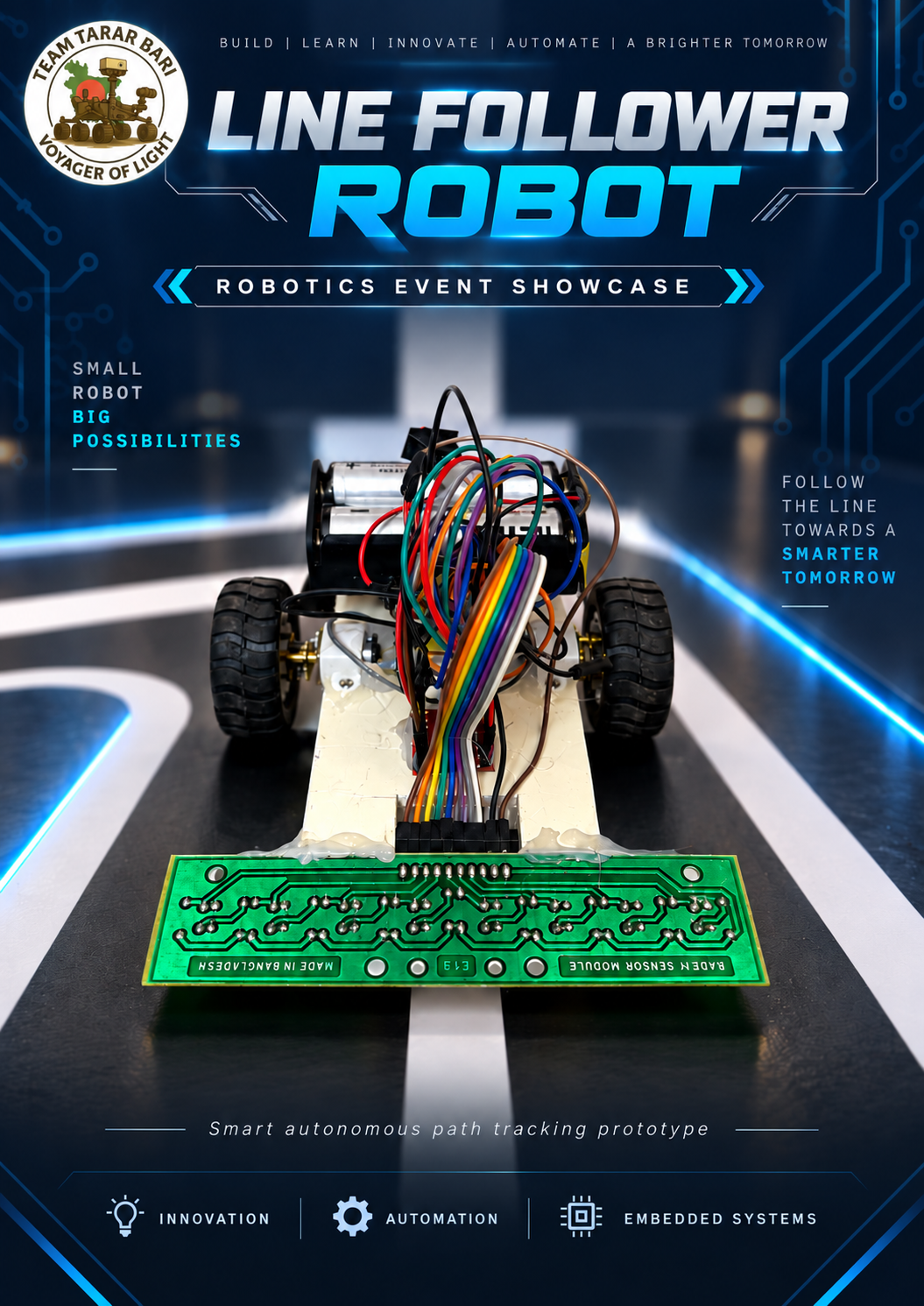 LINE FOLLOWER ROBOT